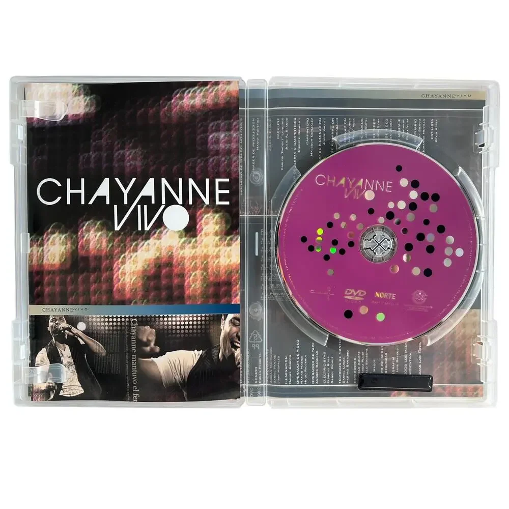 Chayanne Vivo DVD 2008 Live Concert River Plate Argentina Latin Pop